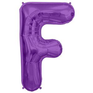 ɴᴡᴛ FREE Purple Foil Letter F Balloon🎈